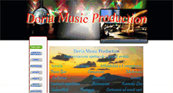 Desktop Screenshot of doriamusicproduction.com